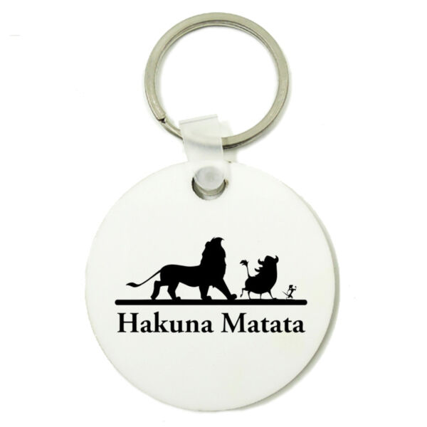 Cartoon - Round Key Ring Thumbnail